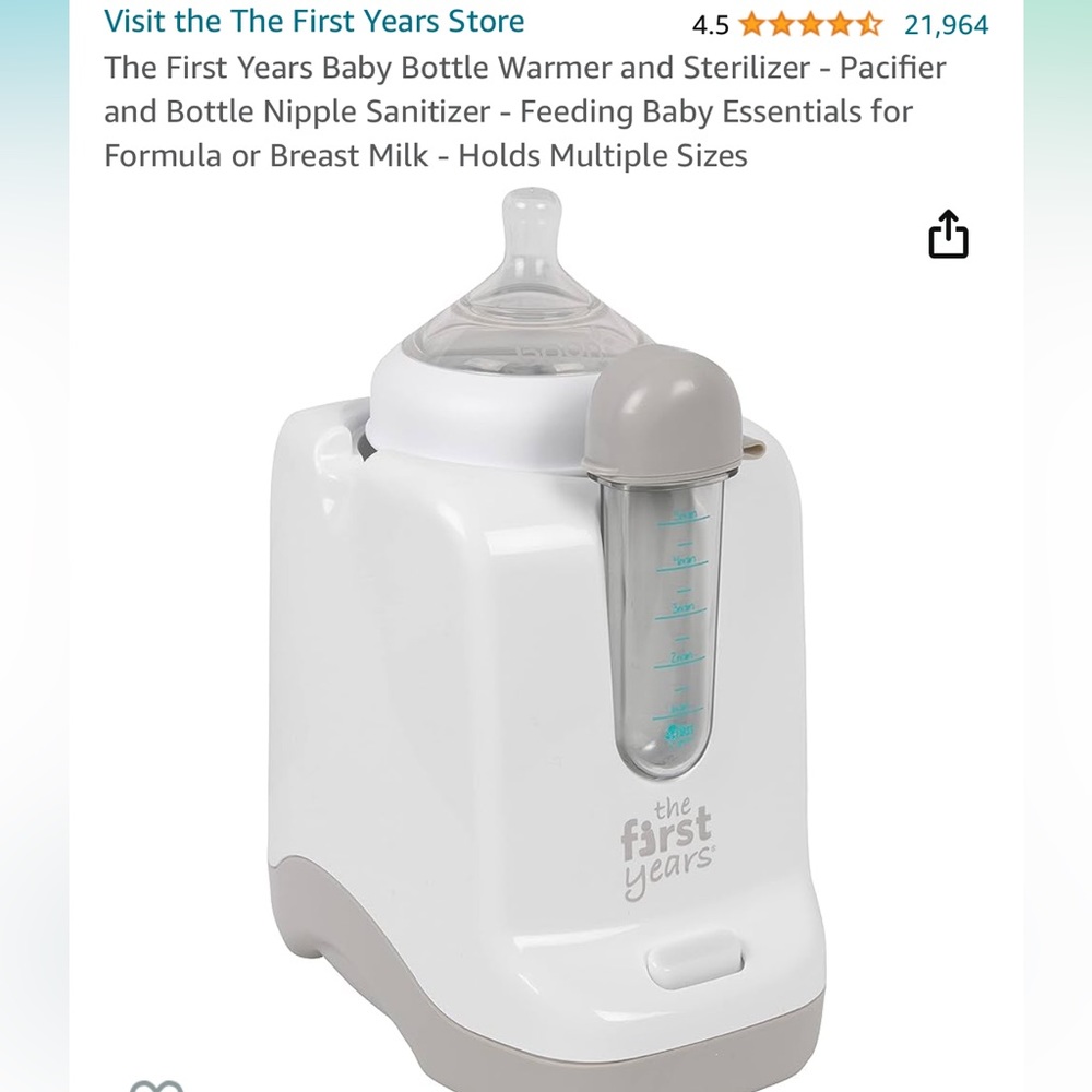 NIB The First Years Bottle Warmer - Picture 3 of 6